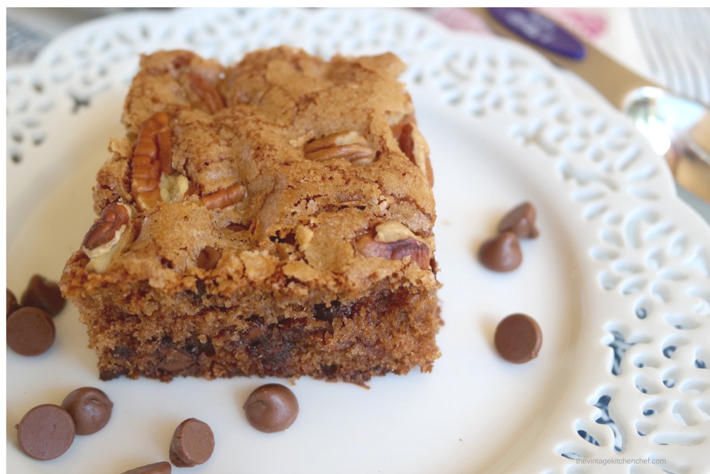 Chocolate Chip Date Cake is so yummy and moist and has just the right amount of chocolatey goodness! Your family will love it!