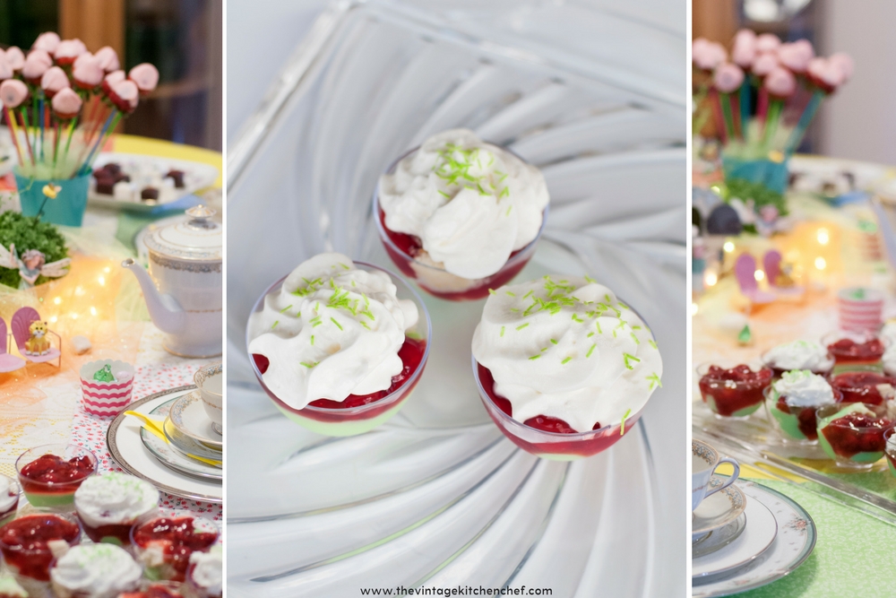 Tiny Enchanted Forest Parfaits are not only fanciful and delicious but are so easy, too! Great for a tea party or any event where you need a mini dessert.