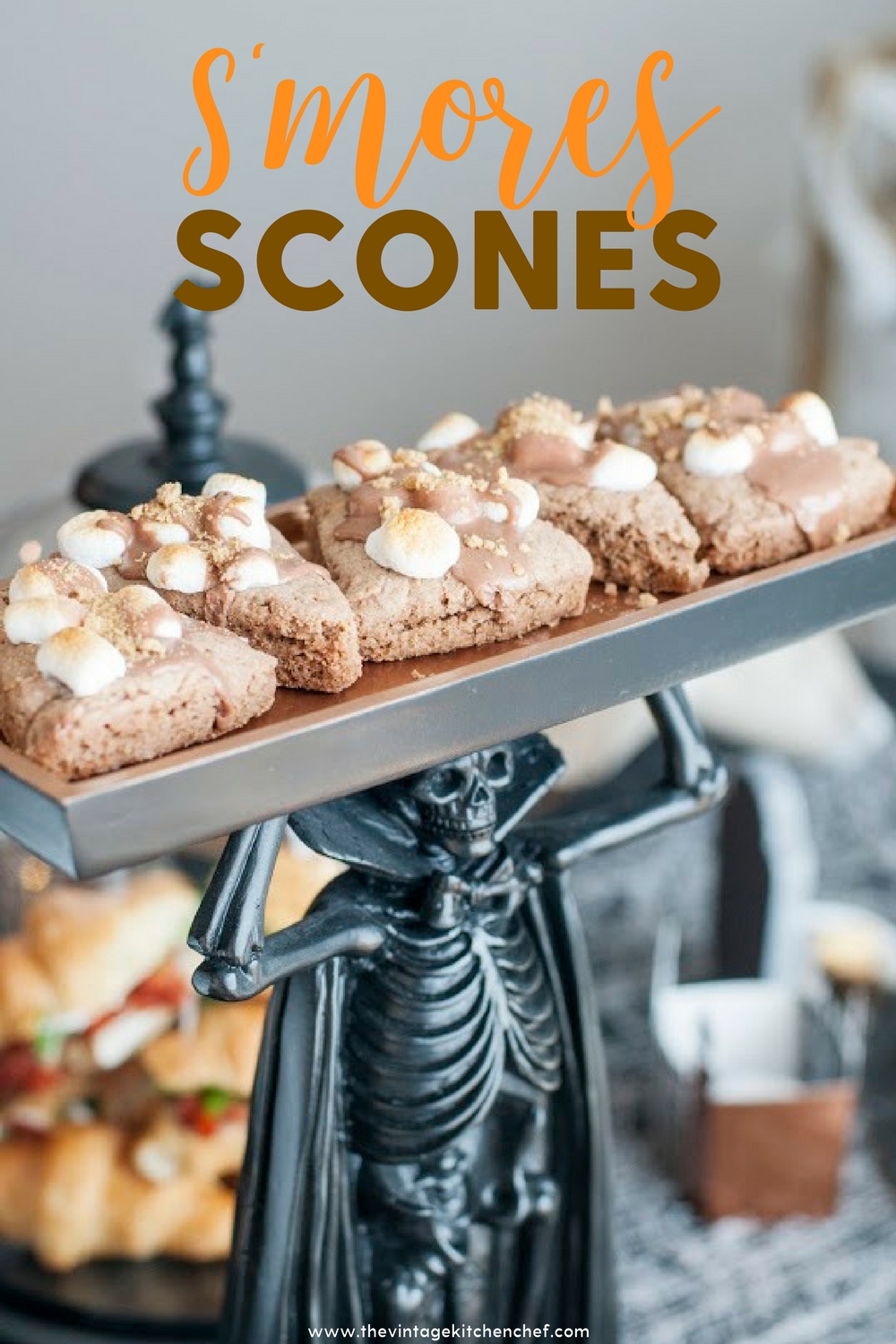 These are to die for and incredibly delicious with the yummy flavors of s'mores baked into light, fluffy scones! One just may not be enough!