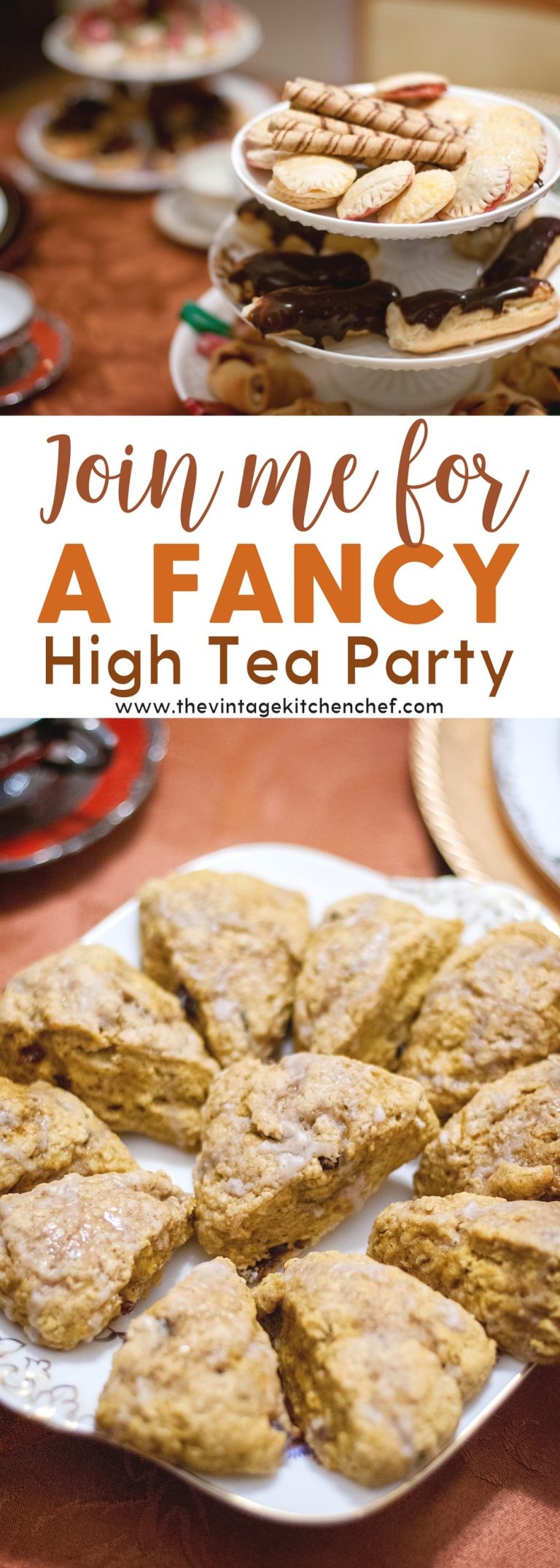 A few synonyms for fancy are lavish, elegant and special. Join me for